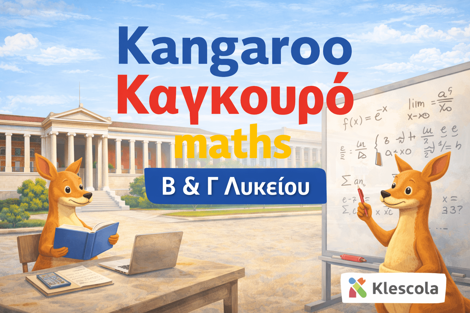 logo Καγκουρό Kangourou Β και Γ Λυκείου logo Καγκουρό Kangourou Β και Γ Λυκείου