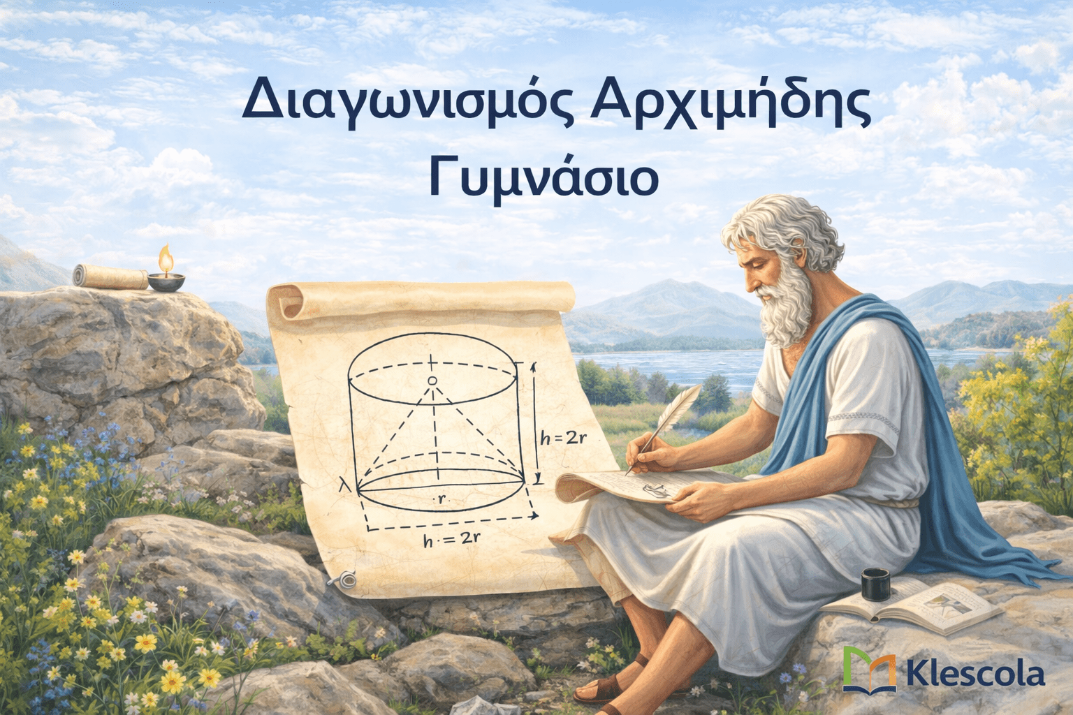 Διαγωνισμός Αρχιμήδης Γυμνάσιο logo Διαγωνισμός Αρχιμήδης Γυμνάσιο logo
