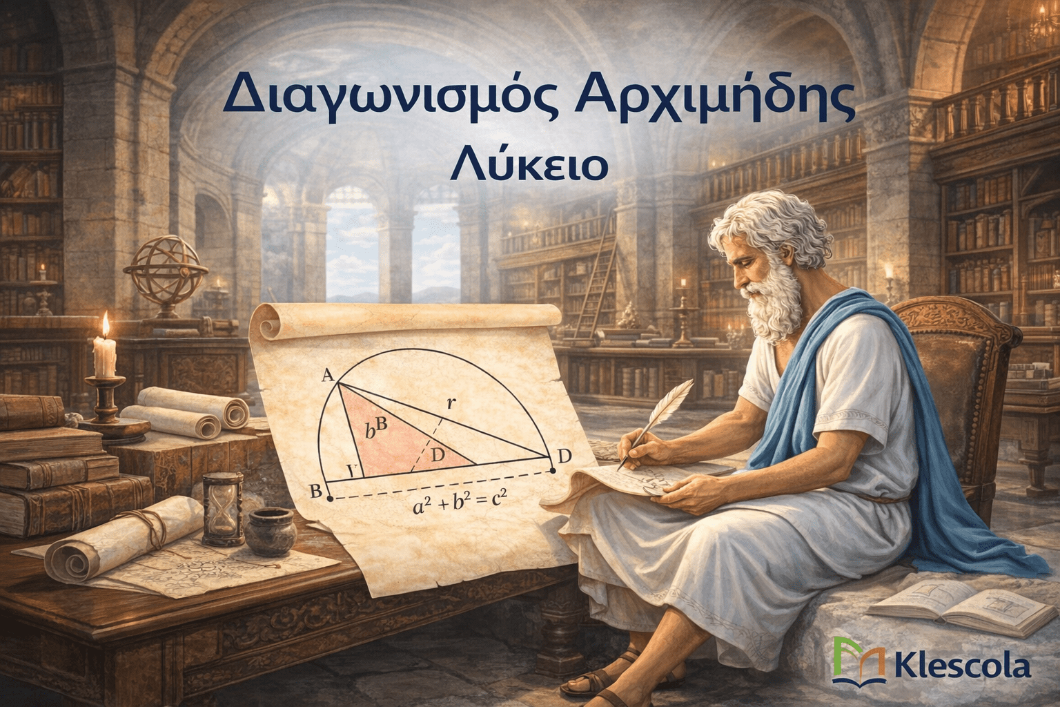Διαγωνισμός Αρχιμήδης Λύκειο logo Διαγωνισμός Αρχιμήδης Λύκειο logo